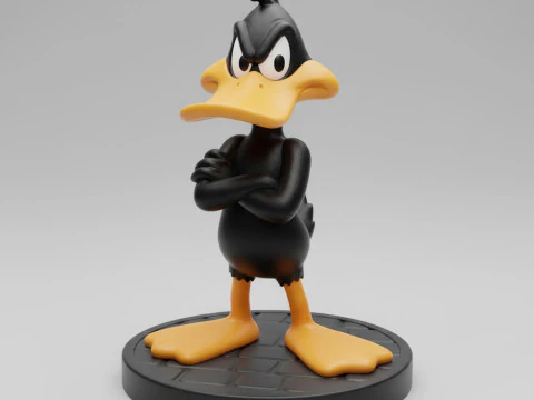 Bonecos 3D styl manga anime patolino warner caricato Model do druku 3D