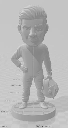 Bonecos 3d style manga anime f1 max caricato 3D Print Model .c4d .max .obj .3ds .fbx .stl .blend 