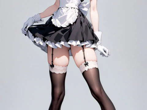 Bonecos 3d style manga anime women lolli caricato 3D Print Model