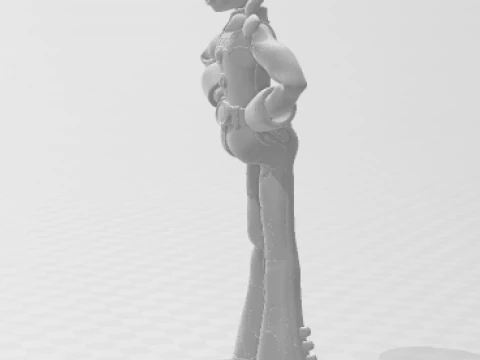 Bonecos 3d style manga anime jessie toy story caricato 3D Print Model
