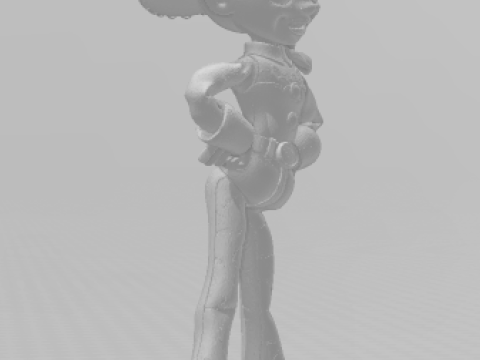 Bonecos 3D-Stil Manga Anime Jessie Toy Story Caricato 3D Druckmodell