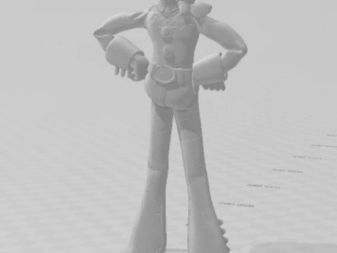 Bonecos 3d style manga anime jessie toy story caricato 3D Print Model