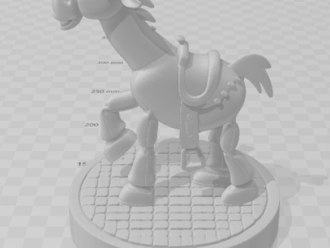 Bonecos 3d style manga anime horse toy story caricato 3D Print Model