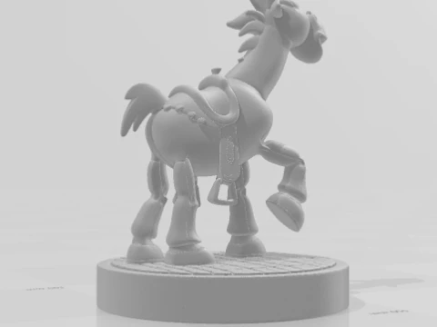 Bonecos 3d style manga anime horse toy story caricato 3D Print Model