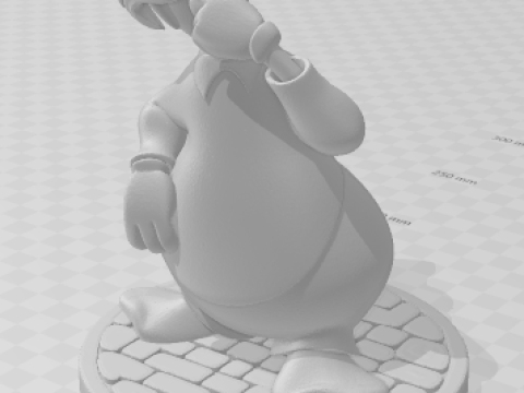 Bonecos 3d スタイル マンガ アニメ レオンシオ ピカ パウ キツツキ カリカート 3Dプリントモデル