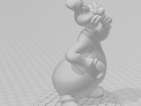 Bonecos 3d style manga anime leoncio pica pau woodwoodpecker caricato 3D Print Model