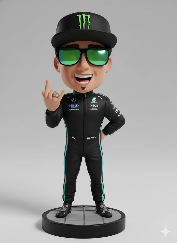 Bonecos 3d style manga anime ken block caricato 3D Print Model .c4d .max .obj .3ds .fbx .stl .blend