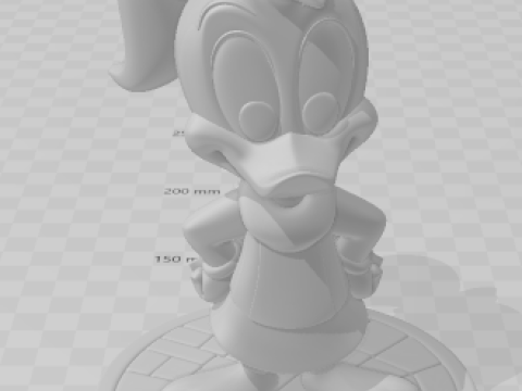 Bonecos 3d style manga anime winni pica pau woodwoodpecker caricato 3D Print Model