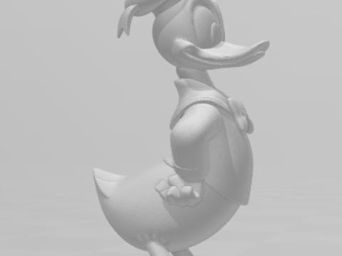 Bonecos 3d スタイル マンガ アニメ ドナルドダック ディズニー カリカート 3Dプリントモデル
