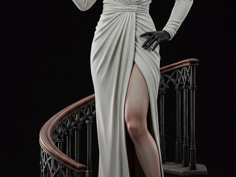 Bonecos 3d stil manga anime kadınlar lolli caricato 3D Baskı Modeli