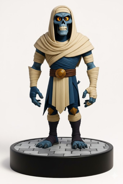 Bonecos 3d style manga anime women lolli mumia caricato 3D Print Model .c4d .max .obj .3ds .fbx .stl .blend