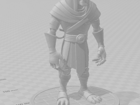 Bonecos 3d style manga anime women lolli mumia caricato 3D Print Model