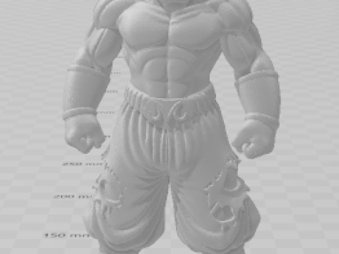Bonecos 3d スタイル マンガ アニメ マジン ブー ドラゴンボール カリカート 3Dプリントモデル