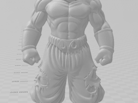 Bonecos 3d スタイル マンガ アニメ マジン ブー ドラゴンボール カリカート 3Dプリントモデル