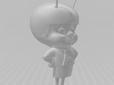 Bonecos 3d style manga anime formiga atomica caricato 3D Print Model