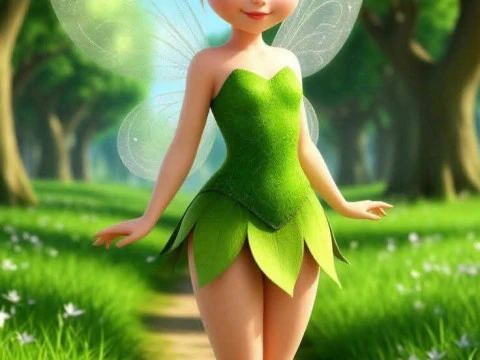 Bonecos 3d 스타일 만화 애니메이션 여자들 롤리 팅커벨 카리카토 3D 프린트 모델