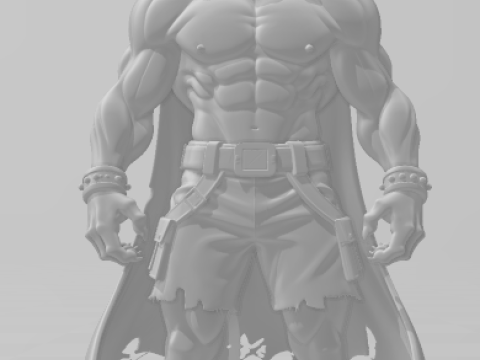 Bonecos 3D 风格漫画动漫 Demonio 恶魔恶魔 caricato 3D 打印模型