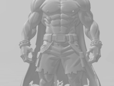 Bonecos 3d style manga anime demonio demon devil caricato 3D Print Model