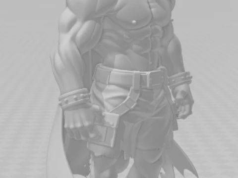 Bonecos 3d style manga anime demonio demon devil caricato 3D Print Model