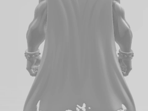 Bonecos 3d style manga anime demonio demon devil caricato 3D Print Model