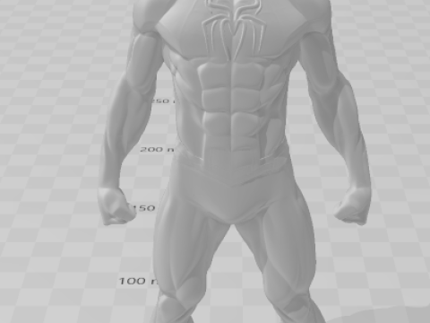 Bonecos 3D 风格漫画动漫蜘蛛侠 caricato 3D 打印模型