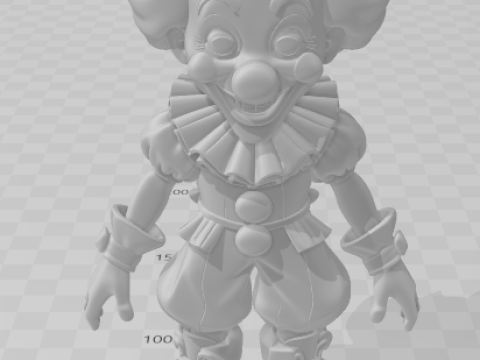 Bonecos 3d スタイル マンガ アニメ パルハオ ピエロ カリカート 3Dプリントモデル