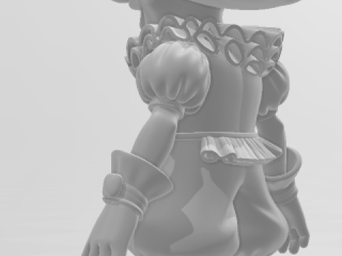 Bonecos 3d スタイル マンガ アニメ パルハオ ピエロ カリカート 3Dプリントモデル