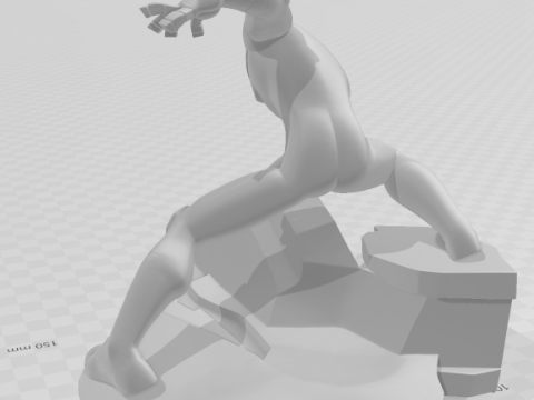 Bonecos 3d style manga anime spider man caricato 3D Print Model