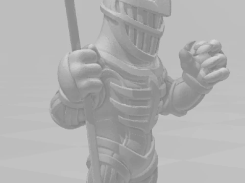 Bonecos 3d style manga anime power rangers lord zedd caricato 3D Print Model