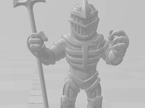 Bonecos 3d style manga anime power rangers lord zedd caricato 3D Print Model
