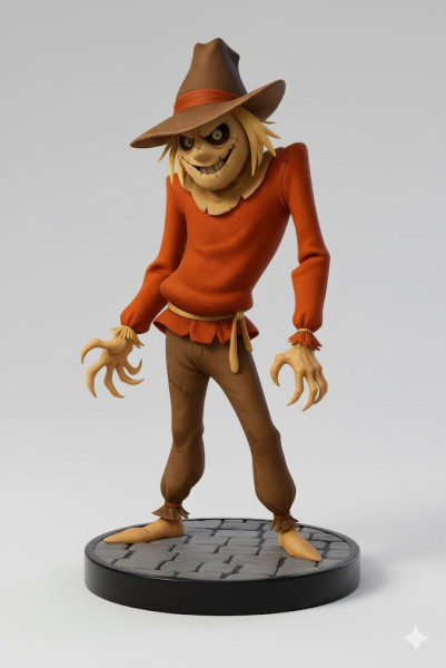 Bonecos 3d style manga anime espantalho scoobydoll caricato 3D Print Model .c4d .max .obj .3ds .fbx .stl .blend 