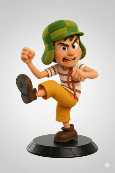 Bonecos 3d style manga anime chaves caricato 3D Print Model .c4d .max .obj .3ds .fbx .stl .blend 