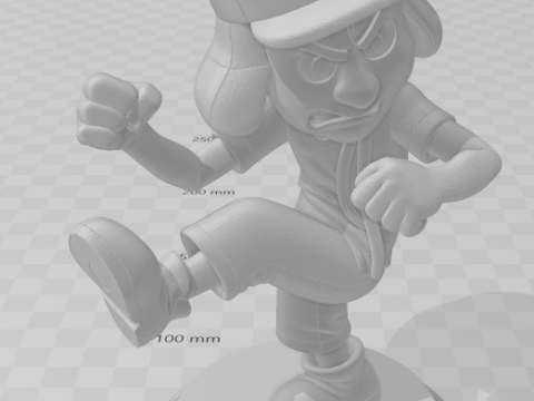 Bonecos 3d style manga anime chaves caricato 3D Print Model