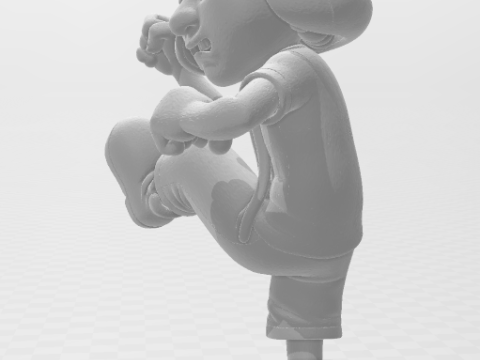 Bonecos 3d style manga anime chaves caricato 3D Print Model