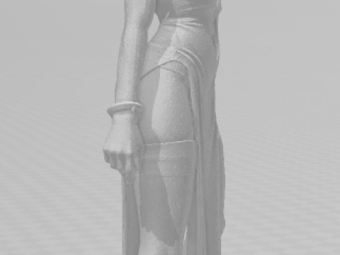 Bonecos 3d style manga anime women lolli caricato 3D Print Model