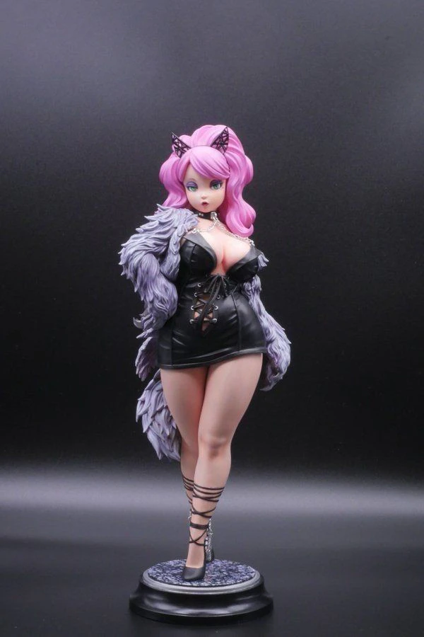 Bonecos 3d style manga anime women lolli caricato 3D Print Model .c4d .max .obj .3ds .fbx .stl .blend 