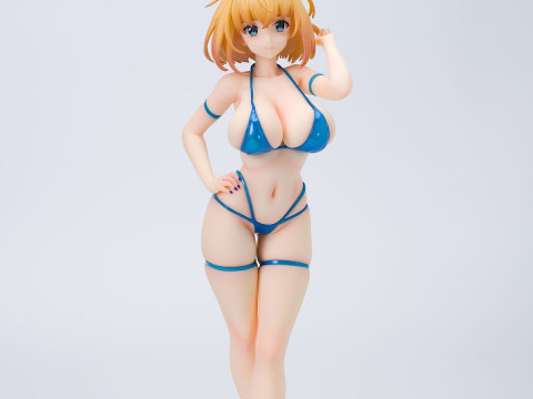 Bonecos 3d stil manga anime kadınlar lolli caricato 3D Baskı Modeli