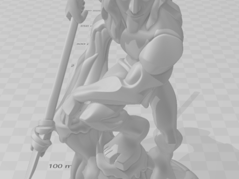 Bonecos 3D styl manga anime Tarzan Disney Caricato Model do druku 3D