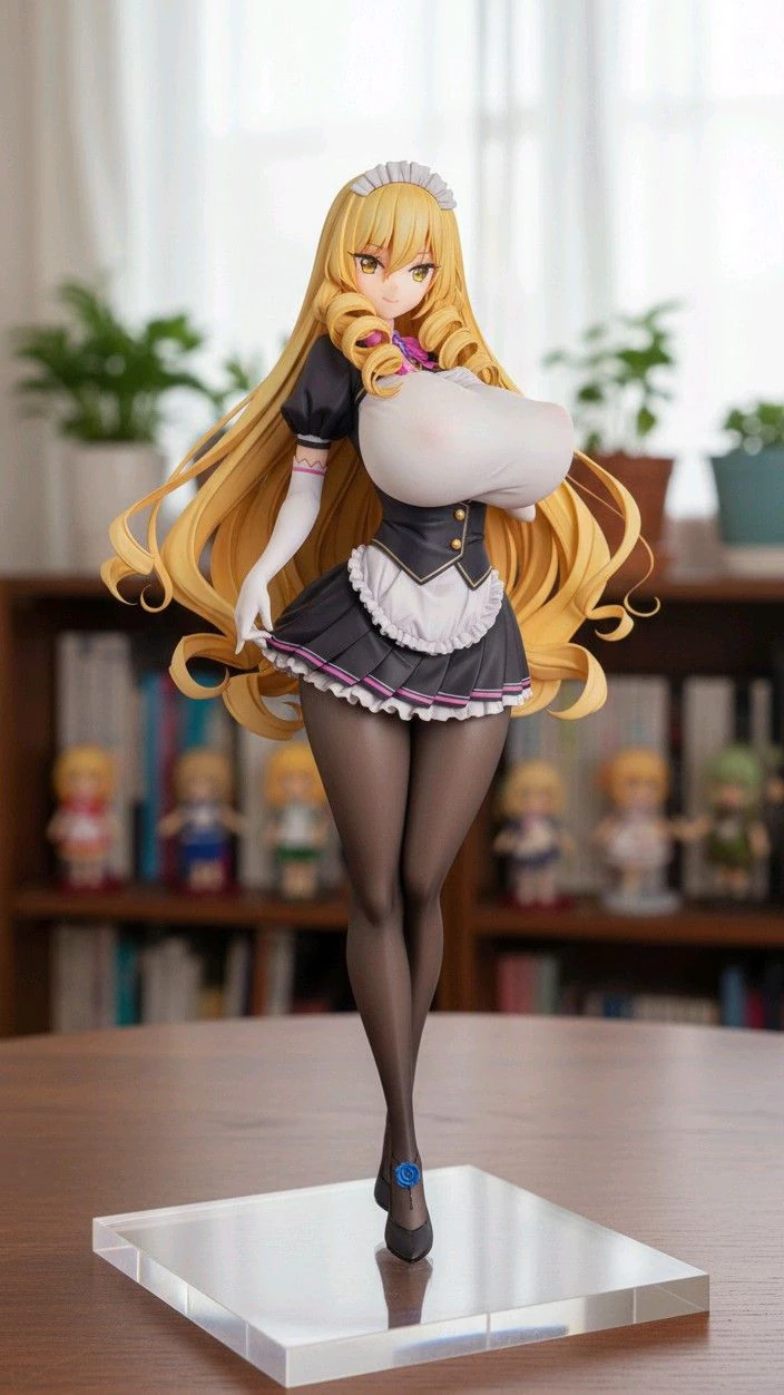 Bonecos 3d style manga anime lolli women caricato 3D Print Model .c4d .max .obj .3ds .fbx .stl .blend 