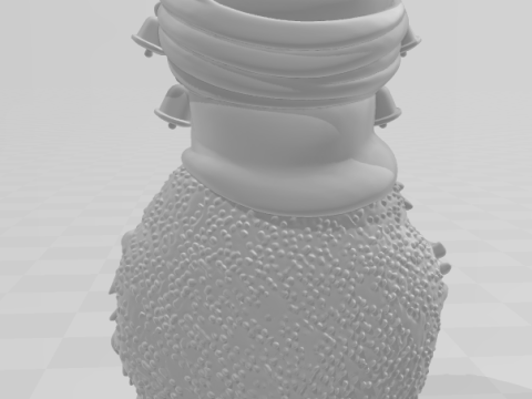 Bonecos style 3d manga anime guerrier désert magicien caricato Modèles 3D en vedette