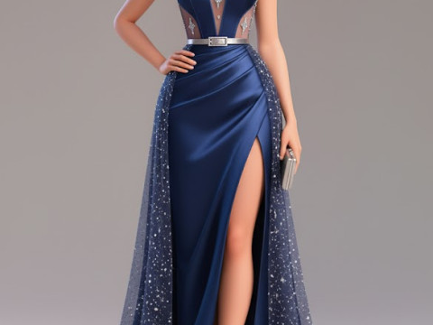 Bonecos 3d style manga anime lolli women caricato 3D Print Model