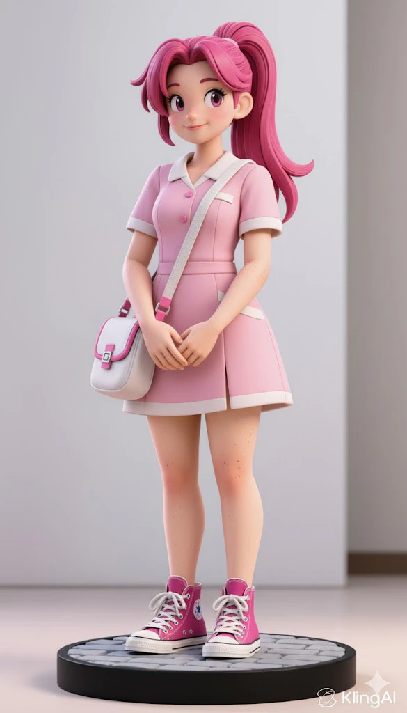 Bonecos 3d style manga anime lolli women caricato 3D Print Model .c4d .max .obj .3ds .fbx .stl .blend 