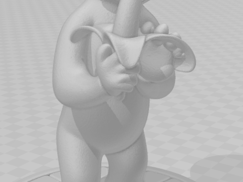 Bonecos 3d стиль манга аніме мавпа хорхе куріозо карикато 3D Принт Модель