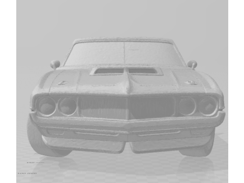 Bonecos estilo 3d mangá anime carro carros caricato Modelo de Impressão 3D