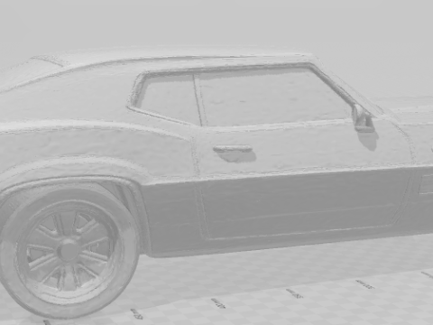 Bonecos estilo 3d mangá anime carro carros caricato Modelo de Impressão 3D