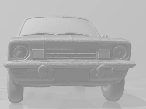 Bonecos 3d style manga anime carro chevy chevette auto caricate Modello di stampa 3D