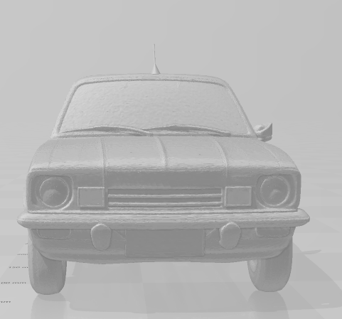 Bonecos estilo 3d mangá anime carro chevy chevette carros caricato Modelo de Impressão 3D .c4d .max .obj .3ds .fbx .stl .blend 