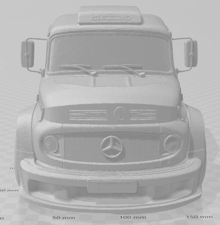 Bonecos 3D 风格漫画动漫卡罗卡车 Mercedao 皮卡汽车 caricato 3D 打印模型 .c4d .max .obj .3ds .fbx .stl .blend 