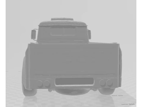 Bonecos 3d style manga anime carro truck mercedao pickup cars caricato 3D Print Model
