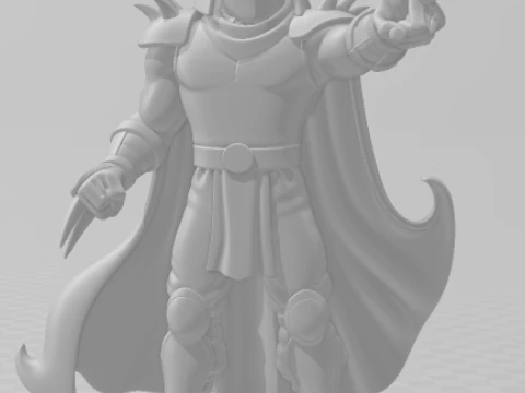 Bonecos 3d style manga anime destruidor turtle mutante ninja caricato 3D Print Model
